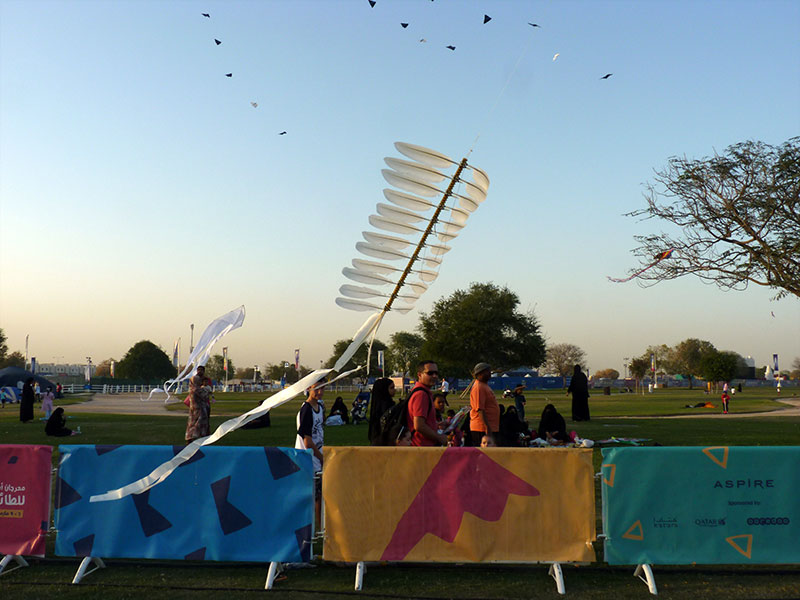 Drakfestival i Aspire Park