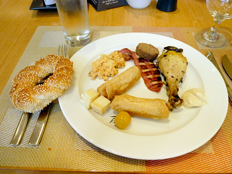 Frukost på Intercontinental Doha